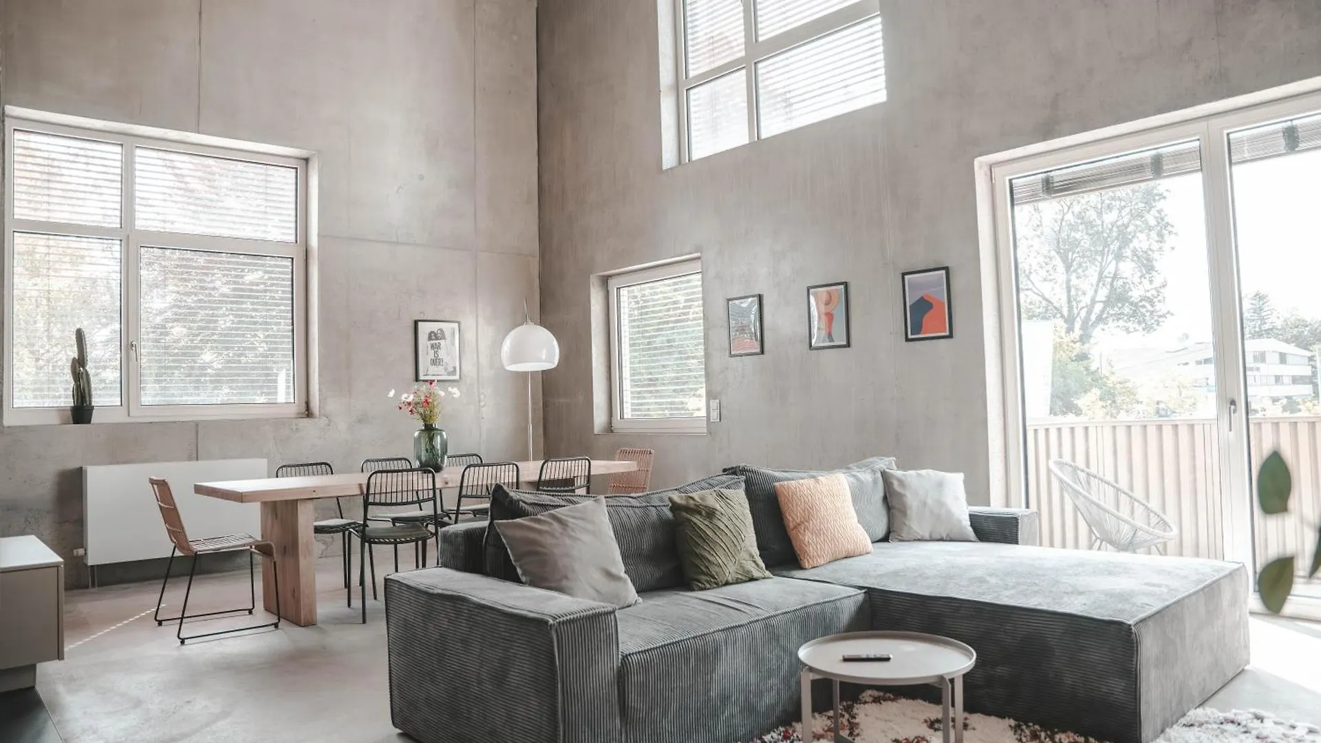 Apartamento Sunset Club - Loft - 155 M2 Sichtbeton - Zentral Memmingen